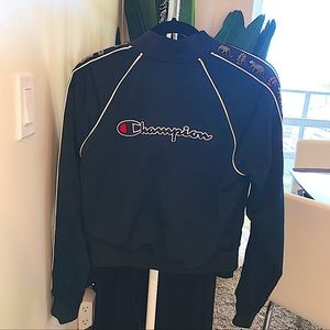 Champion Cropped Track Jacket